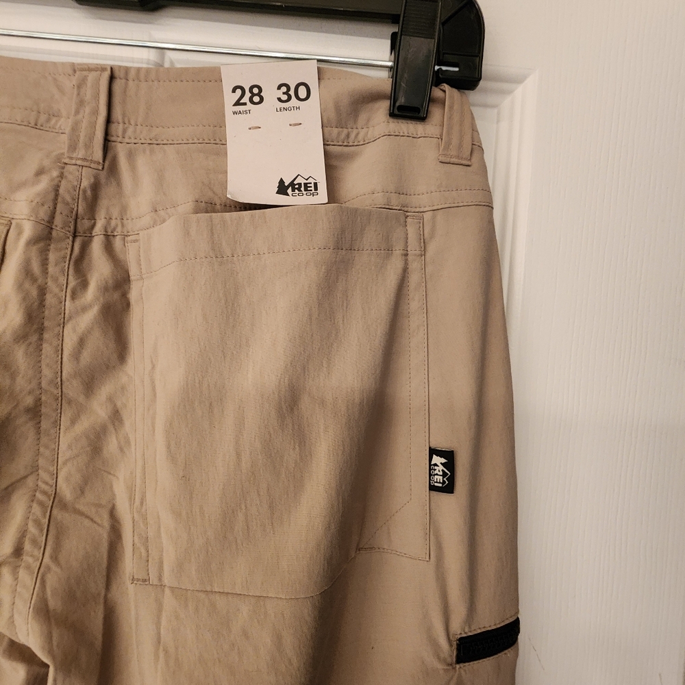 REI Co-op Trailmade Pants In Mushroom Taupe Men's Size 28/30 - Picture 11 of 15